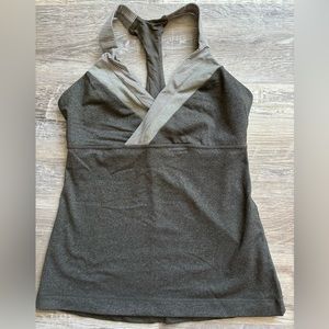 Lululemon Throwback V Neck Tank Sz 8